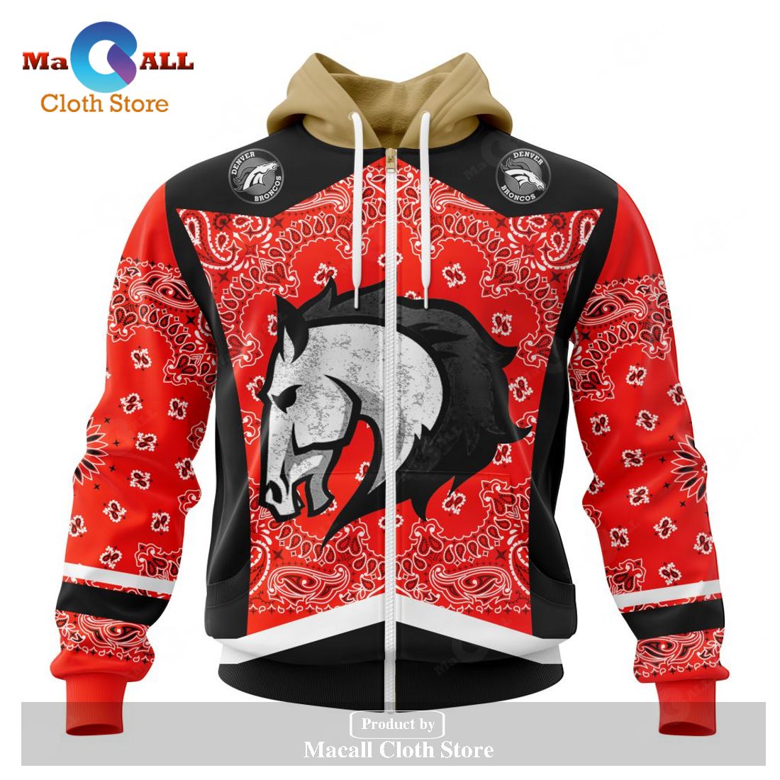 Personalized NFL Denver Broncos - Specialized Unisex Kits In Classic Style Hoodie Sweatshirt 3D Personalized NFL Denver Broncos - Specialized Unisex Kits In Classic Style Hoodie Sweatshirt 3D