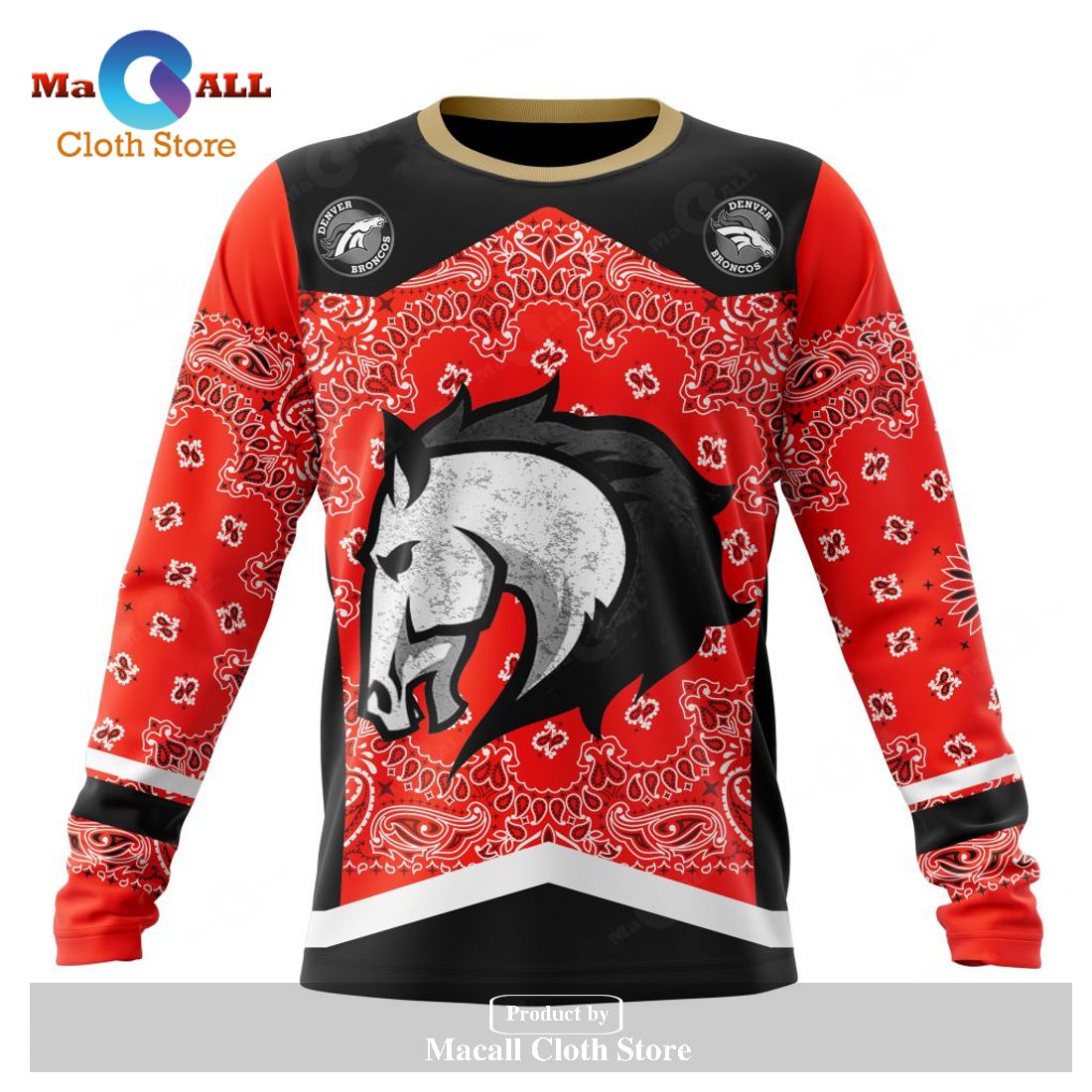 Personalized NFL Denver Broncos - Specialized Unisex Kits In Classic Style Hoodie Sweatshirt 3D Personalized NFL Denver Broncos - Specialized Unisex Kits In Classic Style Hoodie Sweatshirt 3D