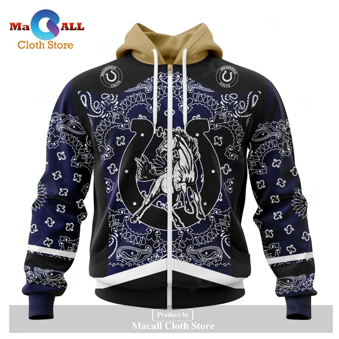 Personalized NFL Indianapolis Colts - Specialized Unisex Kits In Classic Style Hoodie Sweatshirt 3D Personalized NFL Indianapolis Colts - Specialized Unisex Kits In Classic Style Hoodie Sweatshirt 3D
