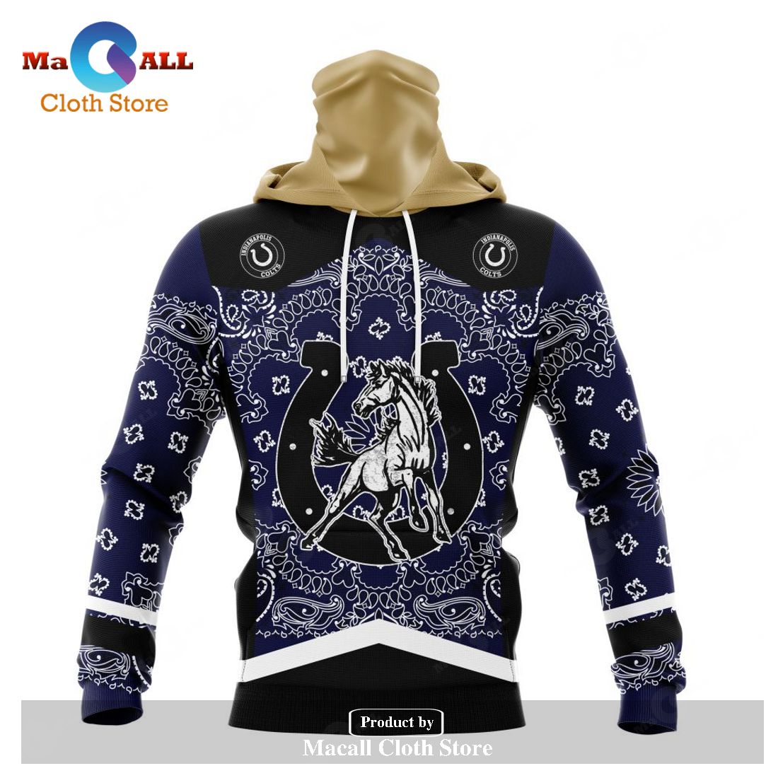 BEST NFL Indianapolis Colts Salute To Service - Honor Veterans And Their  Families 3D Hoodie