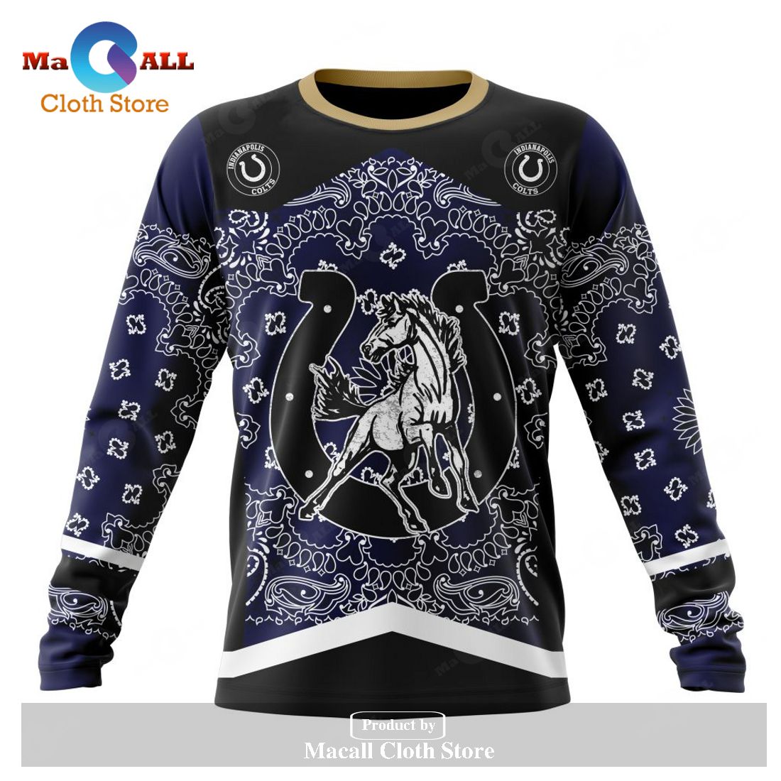 Personalized NFL Indianapolis Colts - Specialized Unisex Kits In Classic Style Hoodie Sweatshirt 3D Personalized NFL Indianapolis Colts - Specialized Unisex Kits In Classic Style Hoodie Sweatshirt 3D