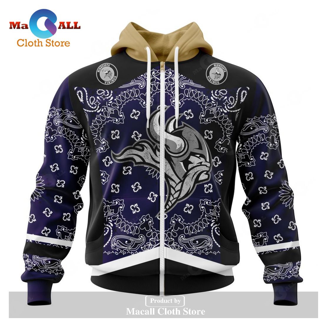 Personalized NFL Minnesota Vikings - Specialized Unisex Kits In Classic Style Hoodie Sweatshirt 3D Personalized NFL Minnesota Vikings - Specialized Unisex Kits In Classic Style Hoodie Sweatshirt 3D
