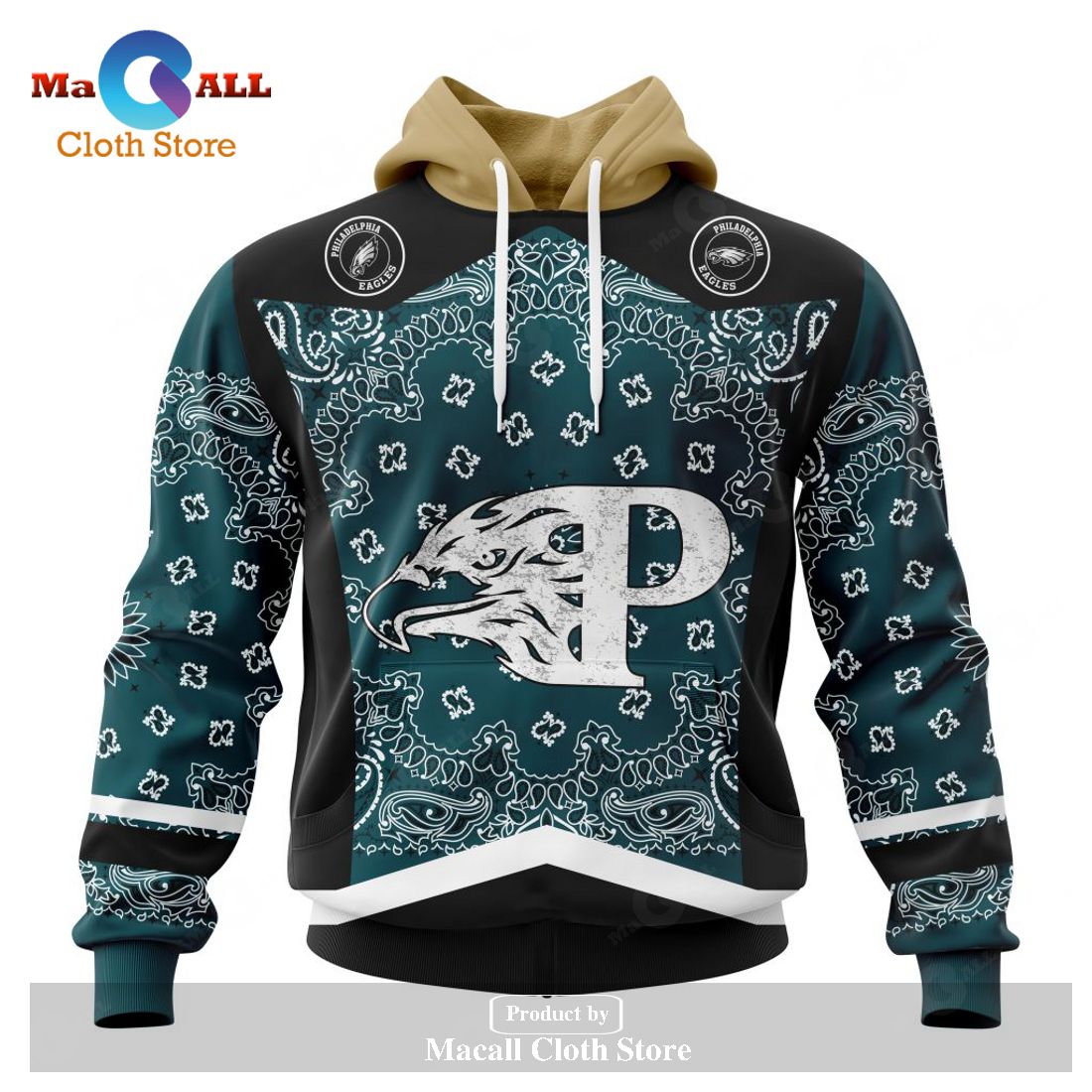 Personalized NFL Philadelphia Eagles - Specialized Unisex Kits In Classic Style Hoodie Sweatshirt 3D Personalized NFL Philadelphia Eagles - Specialized Unisex Kits In Classic Style Hoodie Sweatshirt 3D