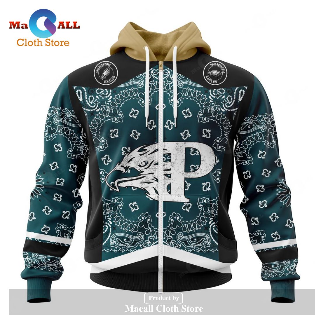 Personalized NFL Philadelphia Eagles - Specialized Unisex Kits In Classic Style Hoodie Sweatshirt 3D Personalized NFL Philadelphia Eagles - Specialized Unisex Kits In Classic Style Hoodie Sweatshirt 3D