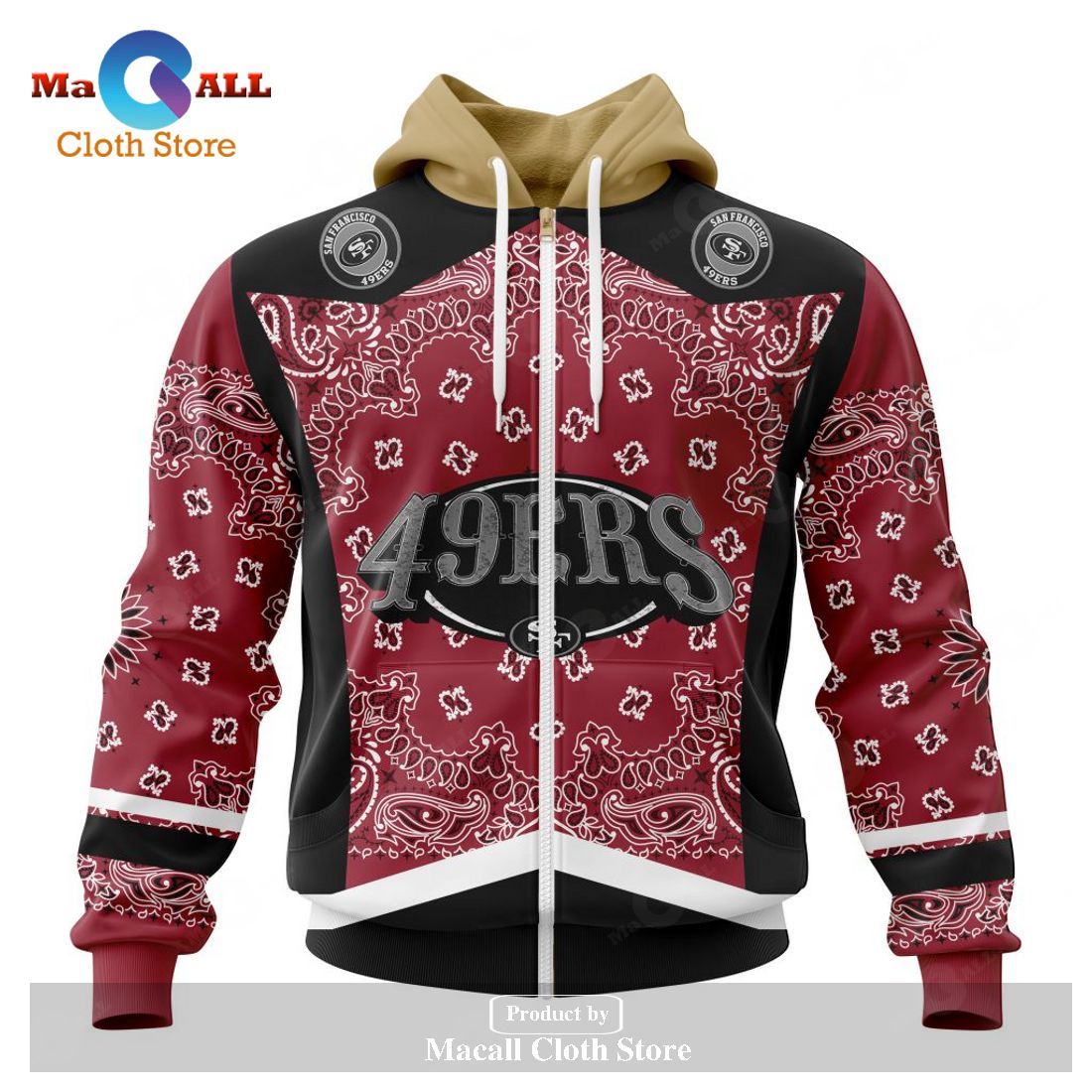 Personalized NFL San Francisco 49ers - Specialized Unisex Kits In Classic Style Hoodie Sweatshirt 3D Personalized NFL San Francisco 49ers - Specialized Unisex Kits In Classic Style Hoodie Sweatshirt 3D