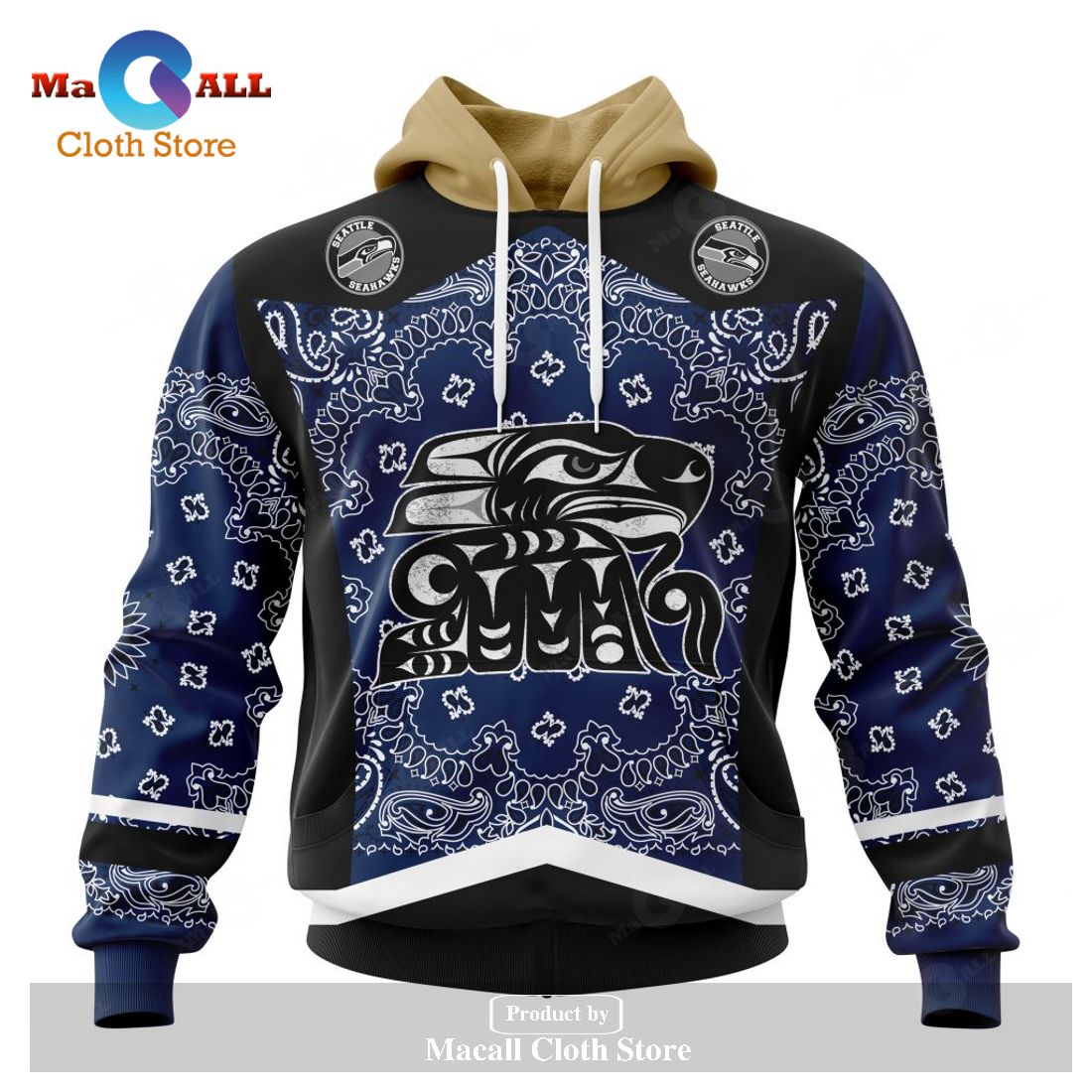 Personalized NFL Seattle Seahawks - Specialized Unisex Kits In Classic Style Hoodie Sweatshirt 3D Personalized NFL Seattle Seahawks - Specialized Unisex Kits In Classic Style Hoodie Sweatshirt 3D