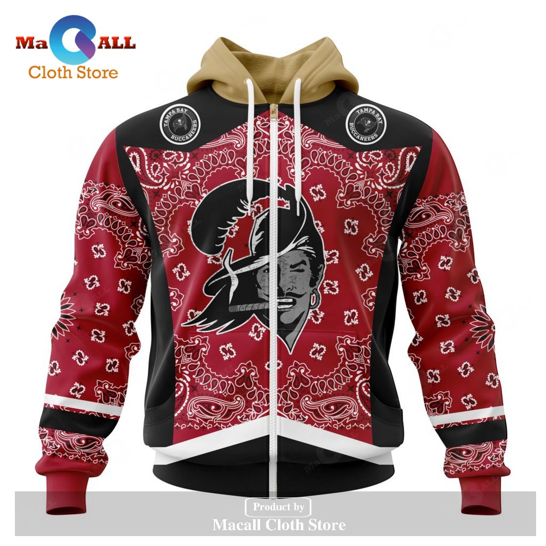 Personalized NFL Tampa Bay Buccaneers - Specialized Unisex Kits In Classic Style Hoodie Sweatshirt 3D Personalized NFL Tampa Bay Buccaneers - Specialized Unisex Kits In Classic Style Hoodie Sweatshirt 3D