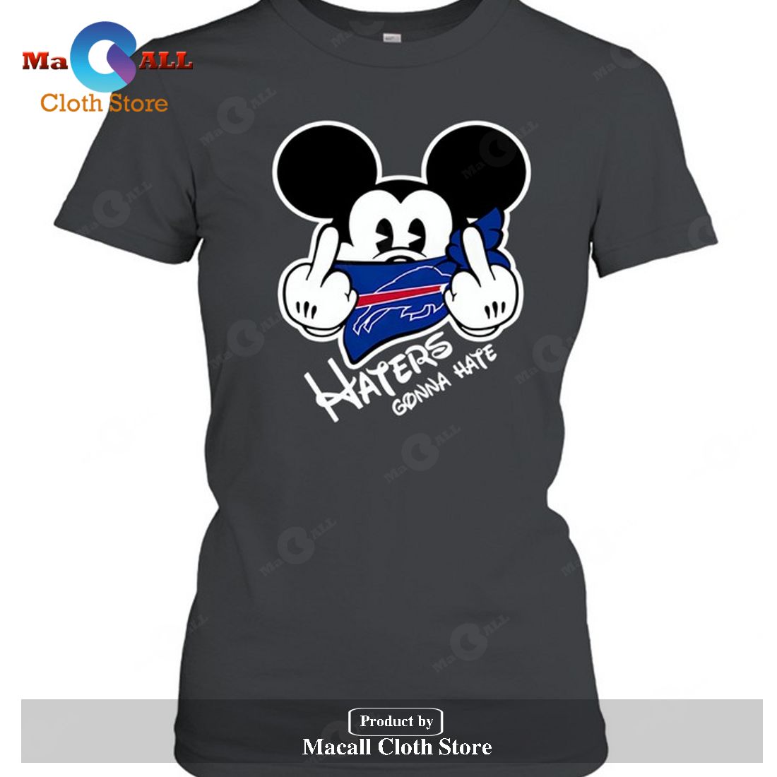 Buffalo Bills Buffalo Bills Haters Gonna Hate Mickey Mouse-Unisex T-Shirt Buffalo Bills Buffalo Bills Haters Gonna Hate Mickey Mouse-Unisex T-Shirt