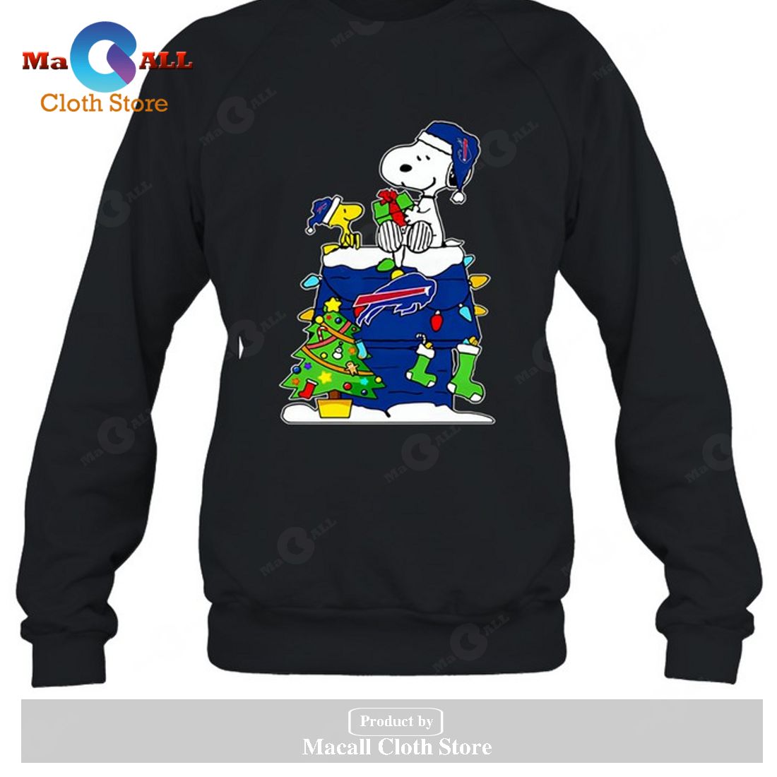 Buffalo Bills Snoopy Woodstock Christmas-Unisex T-Shirt Buffalo Bills Snoopy Woodstock Christmas-Unisex T-Shirt