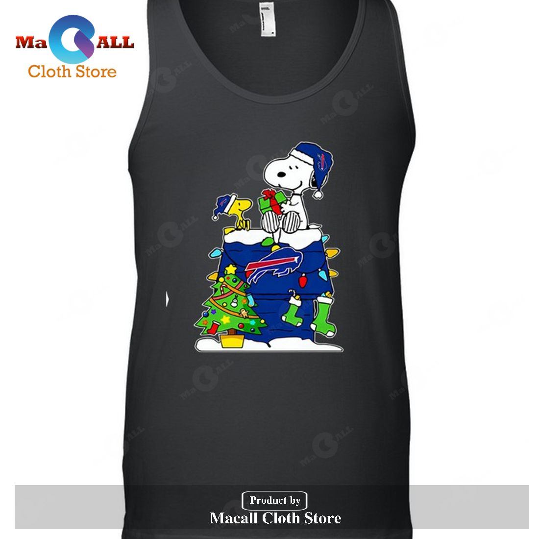 Buffalo Bills Snoopy Woodstock Christmas-Unisex T-Shirt Buffalo Bills Snoopy Woodstock Christmas-Unisex T-Shirt