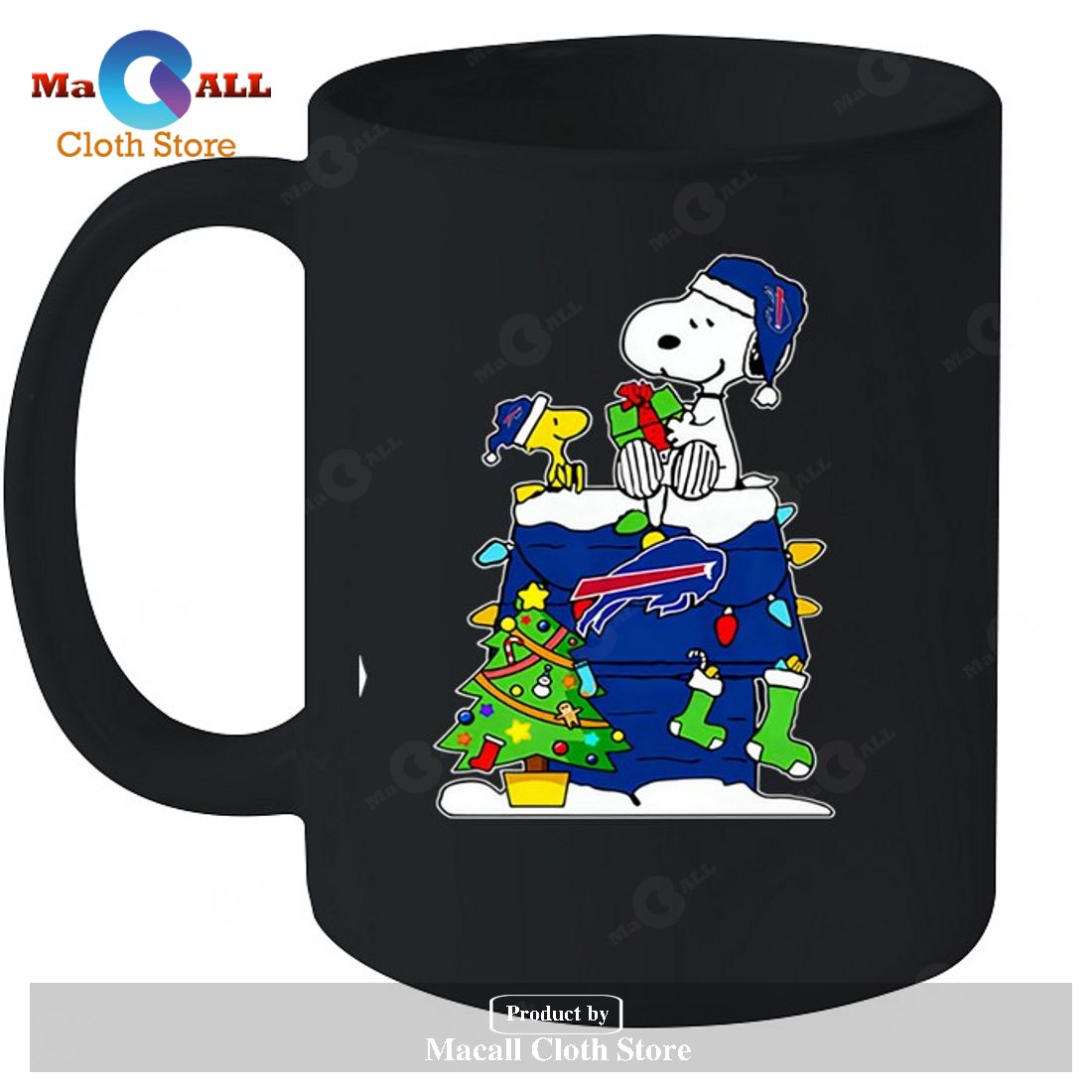 Buffalo Bills Snoopy Woodstock Christmas-Unisex T-Shirt Buffalo Bills Snoopy Woodstock Christmas-Unisex T-Shirt