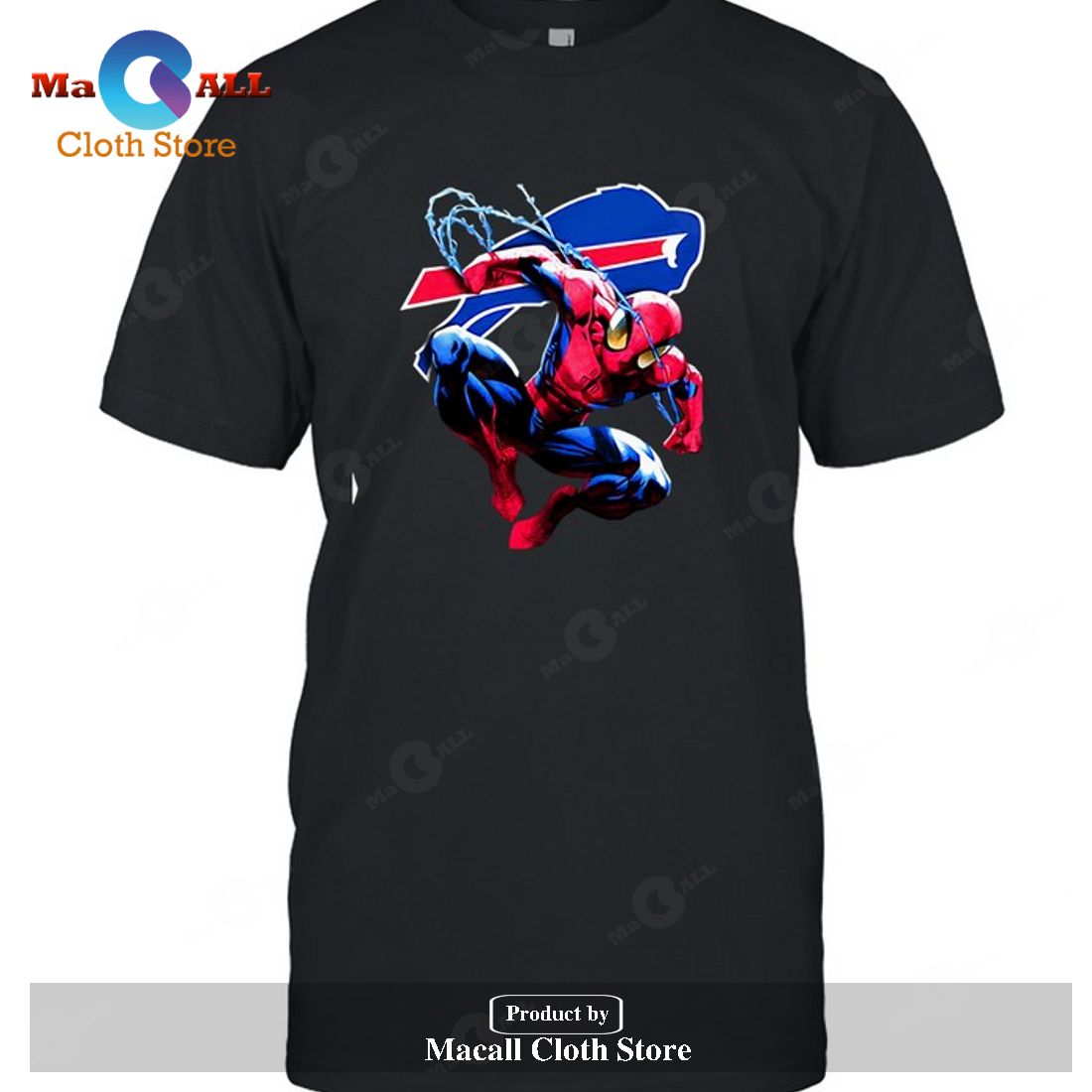 Buffalo Bills Spiderman Buffalo Bills-Unisex T-Shirt Buffalo Bills Spiderman Buffalo Bills-Unisex T-Shirt