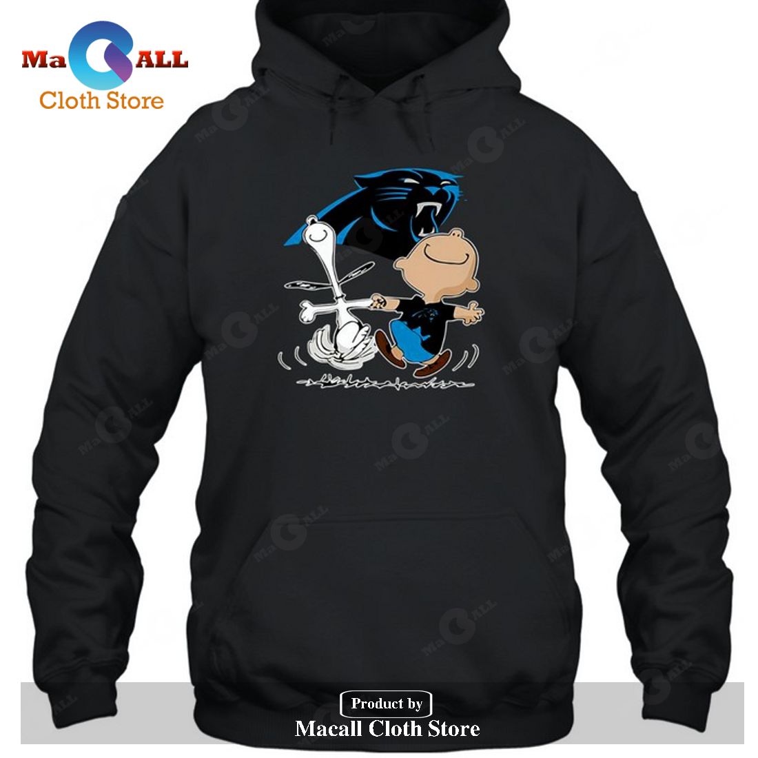 Carolina Panthers Charlie Brown Snoopy Carolina Panthers-Unisex T-Shirt Carolina Panthers Charlie Brown Snoopy Carolina Panthers-Unisex T-Shirt