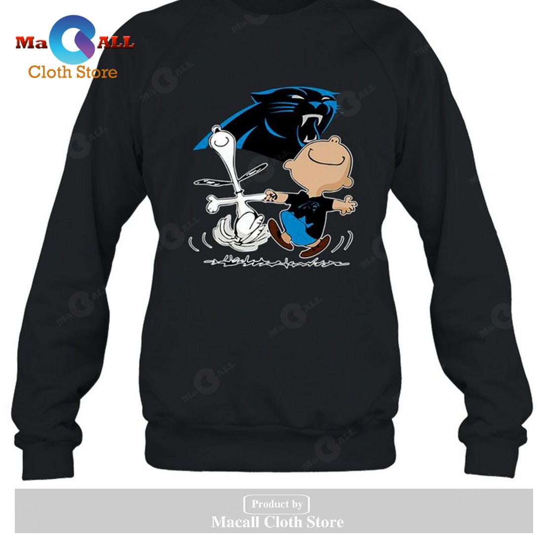 Carolina Panthers Charlie Brown Snoopy Carolina Panthers-Unisex T-Shirt Carolina Panthers Charlie Brown Snoopy Carolina Panthers-Unisex T-Shirt