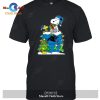 Carolina Panthers Snoopy Drives Carolina Panthers Beetle Car Fan-Unisex T-Shirt
