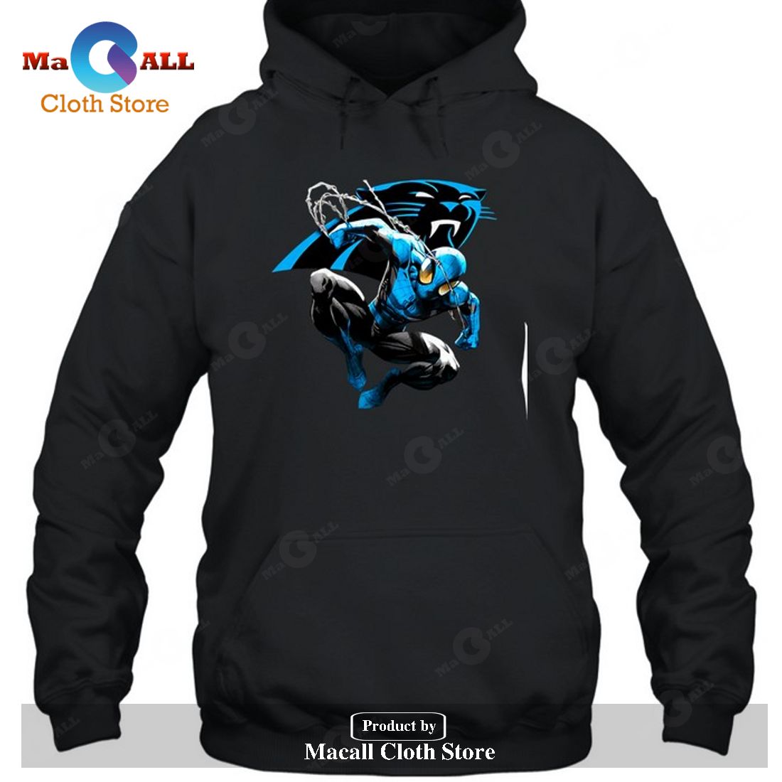 Carolina Panthers Spiderman Carolina Panthers-Unisex T-Shirt Carolina Panthers Spiderman Carolina Panthers-Unisex T-Shirt
