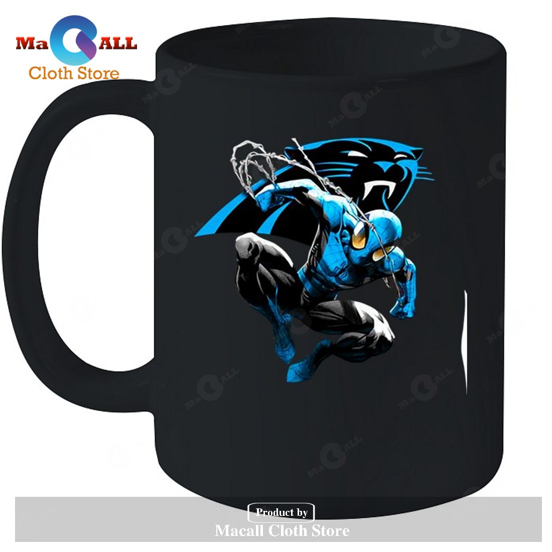 Carolina Panthers Spiderman Carolina Panthers-Unisex T-Shirt Carolina Panthers Spiderman Carolina Panthers-Unisex T-Shirt