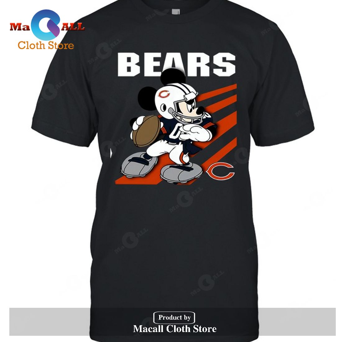 Chicago Bears Mickey Mouse Disney-Unisex T-Shirt Chicago Bears Mickey Mouse Disney-Unisex T-Shirt