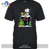 Chicago Bears Snoopy Drives Chicago Bears Beetle Car Fan-Unisex T-Shirt