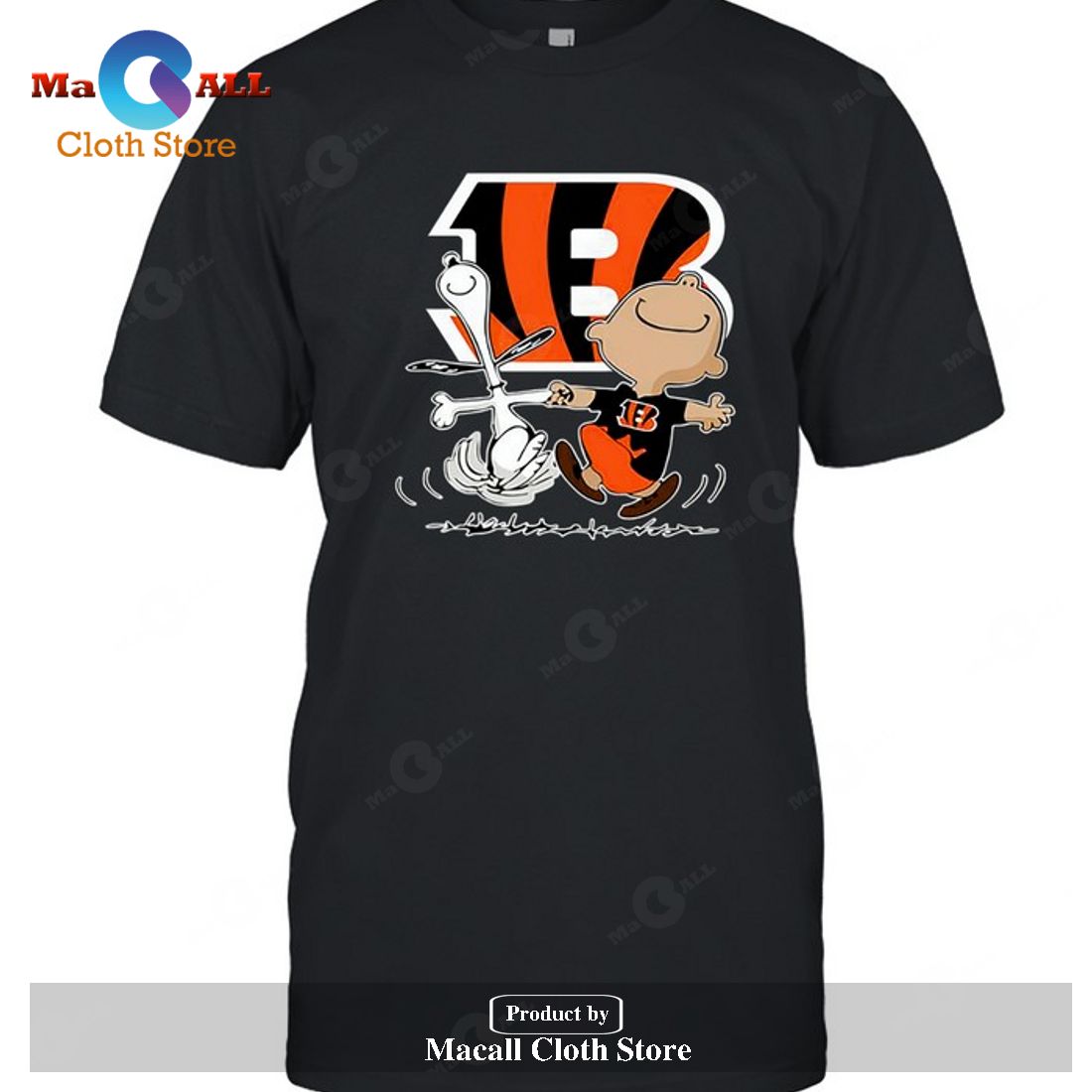 Cincinnati Bengals Charlie Brown Snoopy Cincinnati Bengals-Unisex T-Shirt Cincinnati Bengals Charlie Brown Snoopy Cincinnati Bengals-Unisex T-Shirt