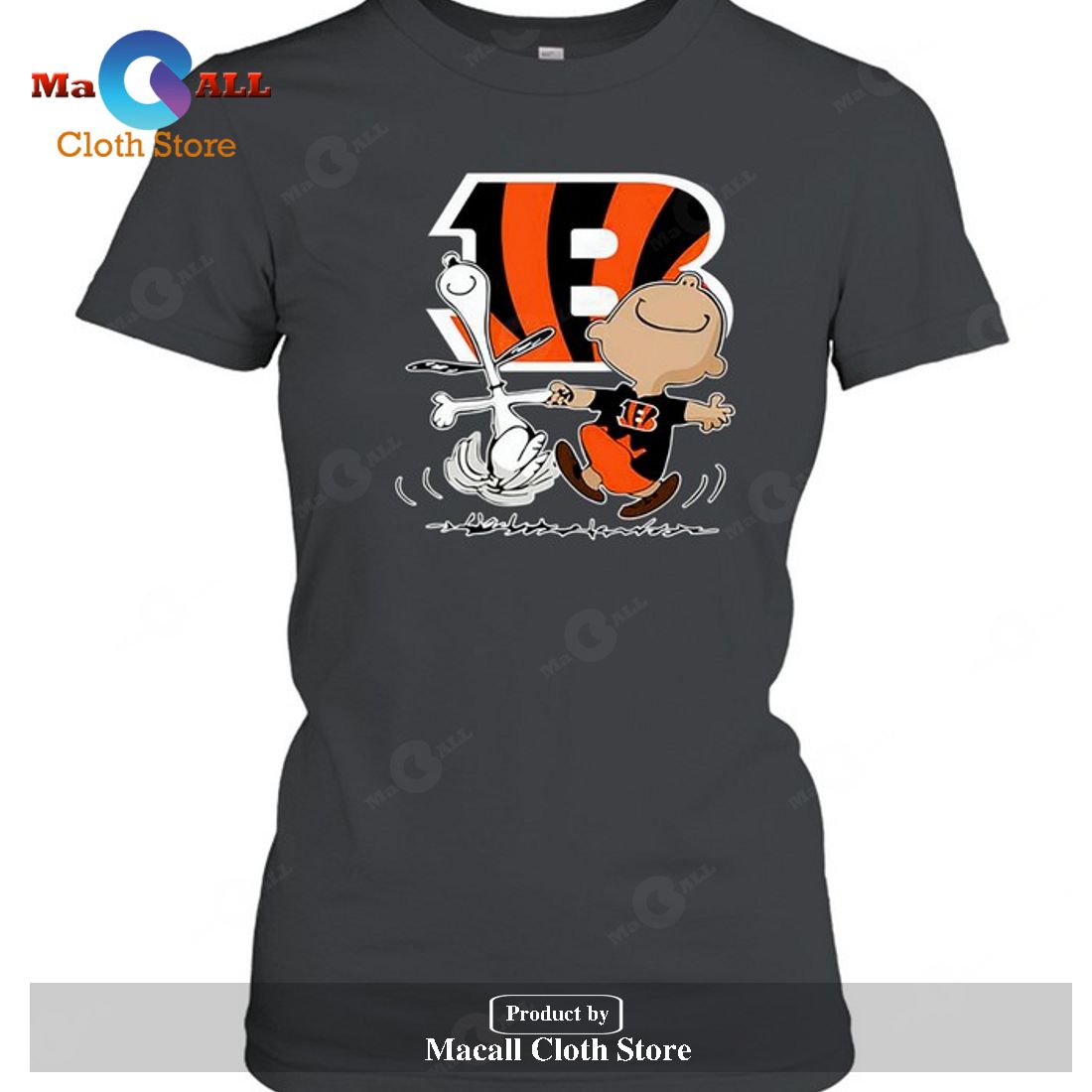 Cincinnati Bengals Charlie Brown Snoopy Cincinnati Bengals-Unisex T-Shirt Cincinnati Bengals Charlie Brown Snoopy Cincinnati Bengals-Unisex T-Shirt