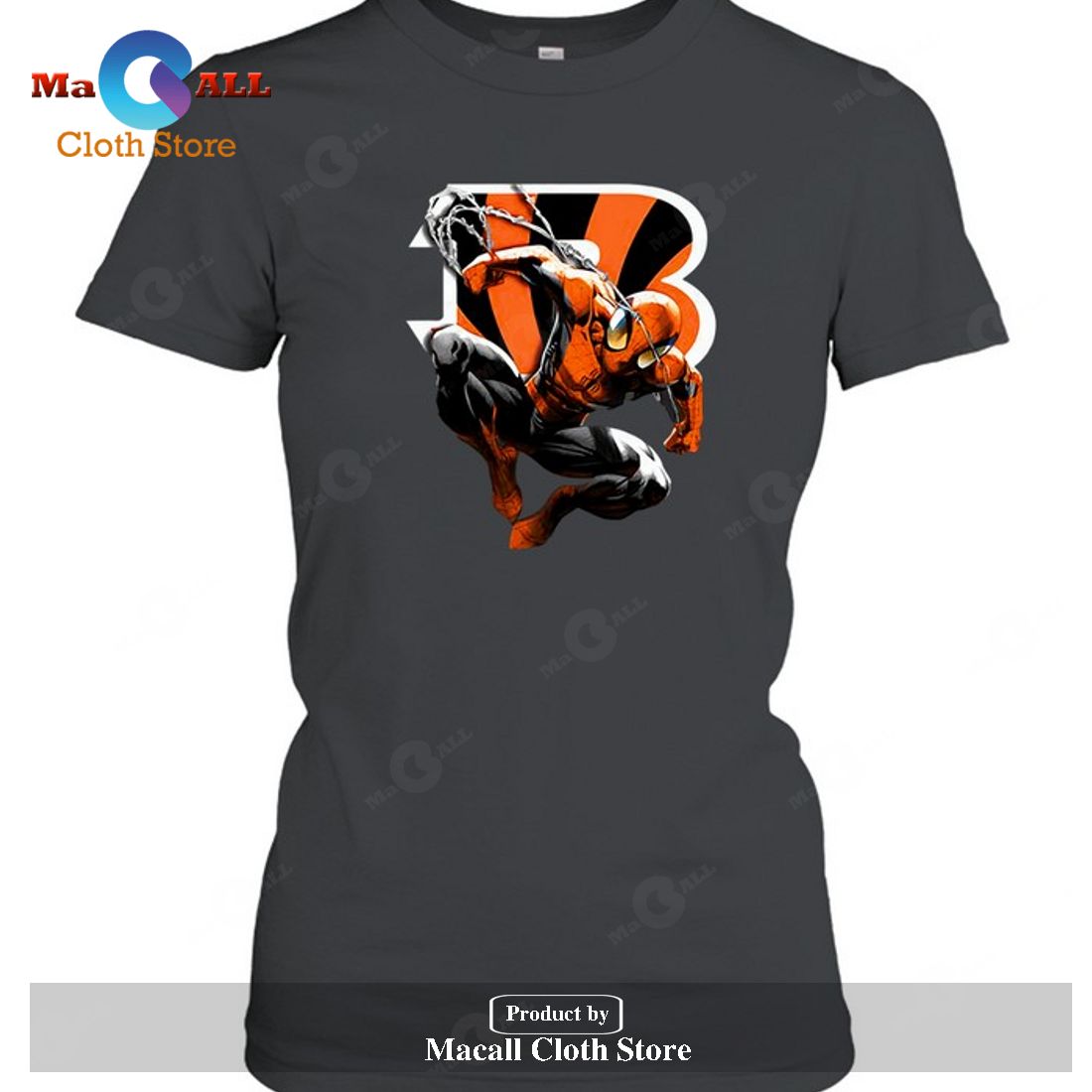 Cincinnati Bengals Spiderman Cincinnati Bengals-Unisex T-Shirt Cincinnati Bengals Spiderman Cincinnati Bengals-Unisex T-Shirt