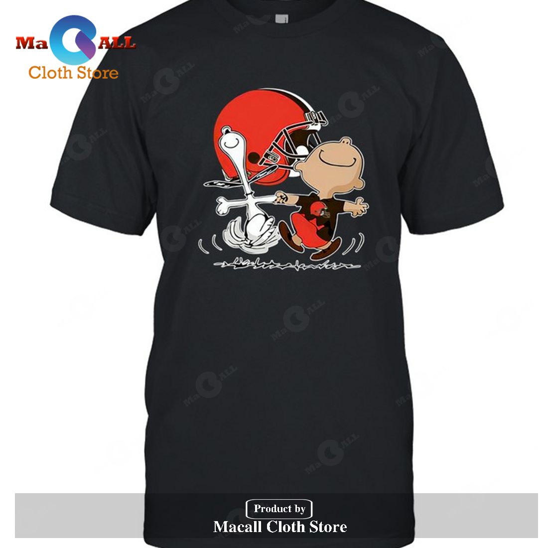 Cleveland Browns Charlie Brown Snoopy Cleveland Browns-Unisex T-Shirt Cleveland Browns Charlie Brown Snoopy Cleveland Browns-Unisex T-Shirt