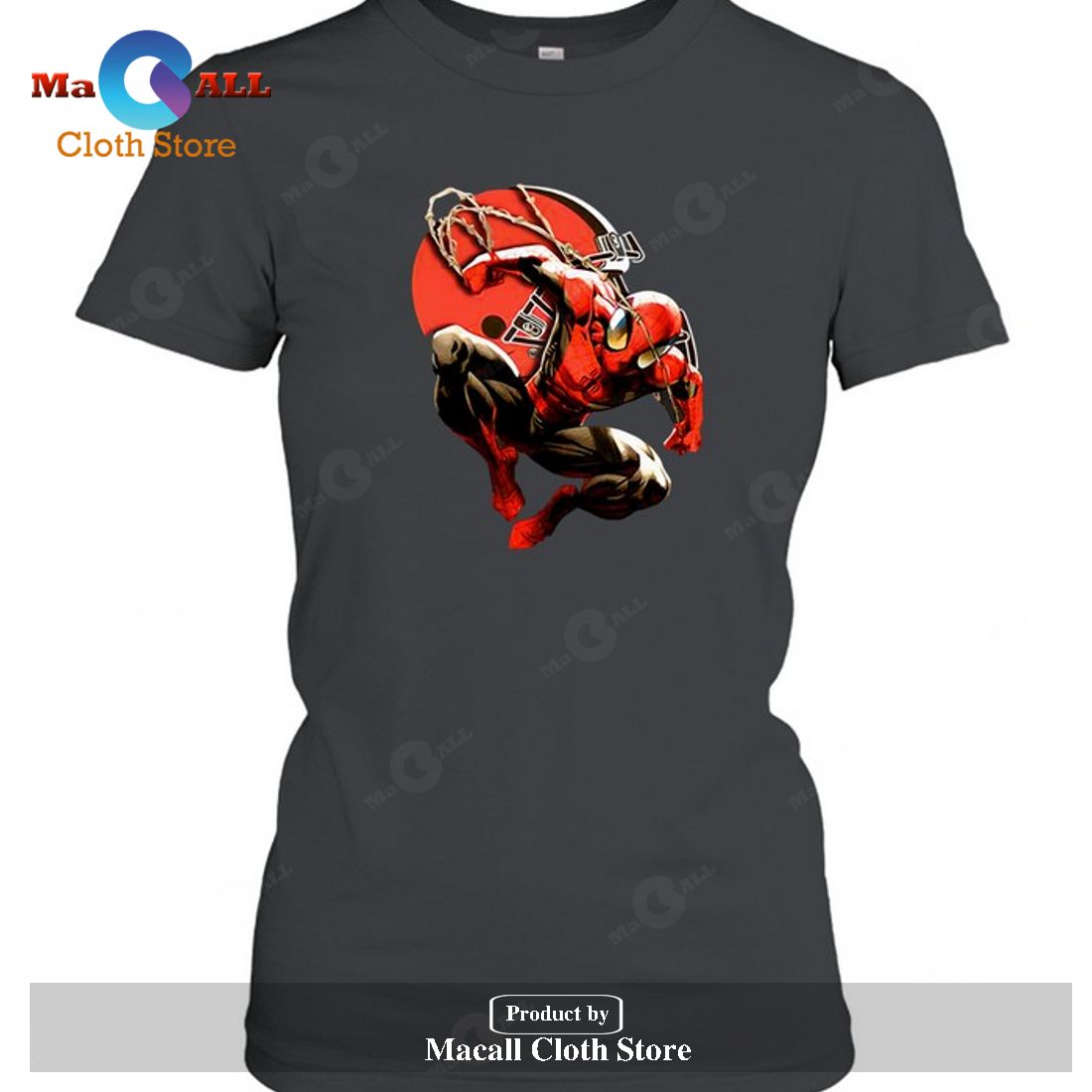 Cleveland Browns Spiderman Cleveland Browns-Unisex T-Shirt Cleveland Browns Spiderman Cleveland Browns-Unisex T-Shirt