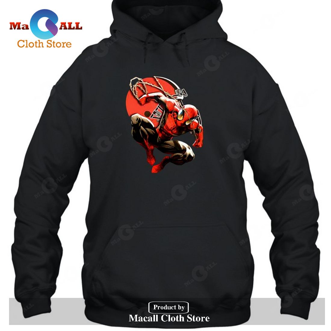 Cleveland Browns Spiderman Cleveland Browns-Unisex T-Shirt Cleveland Browns Spiderman Cleveland Browns-Unisex T-Shirt