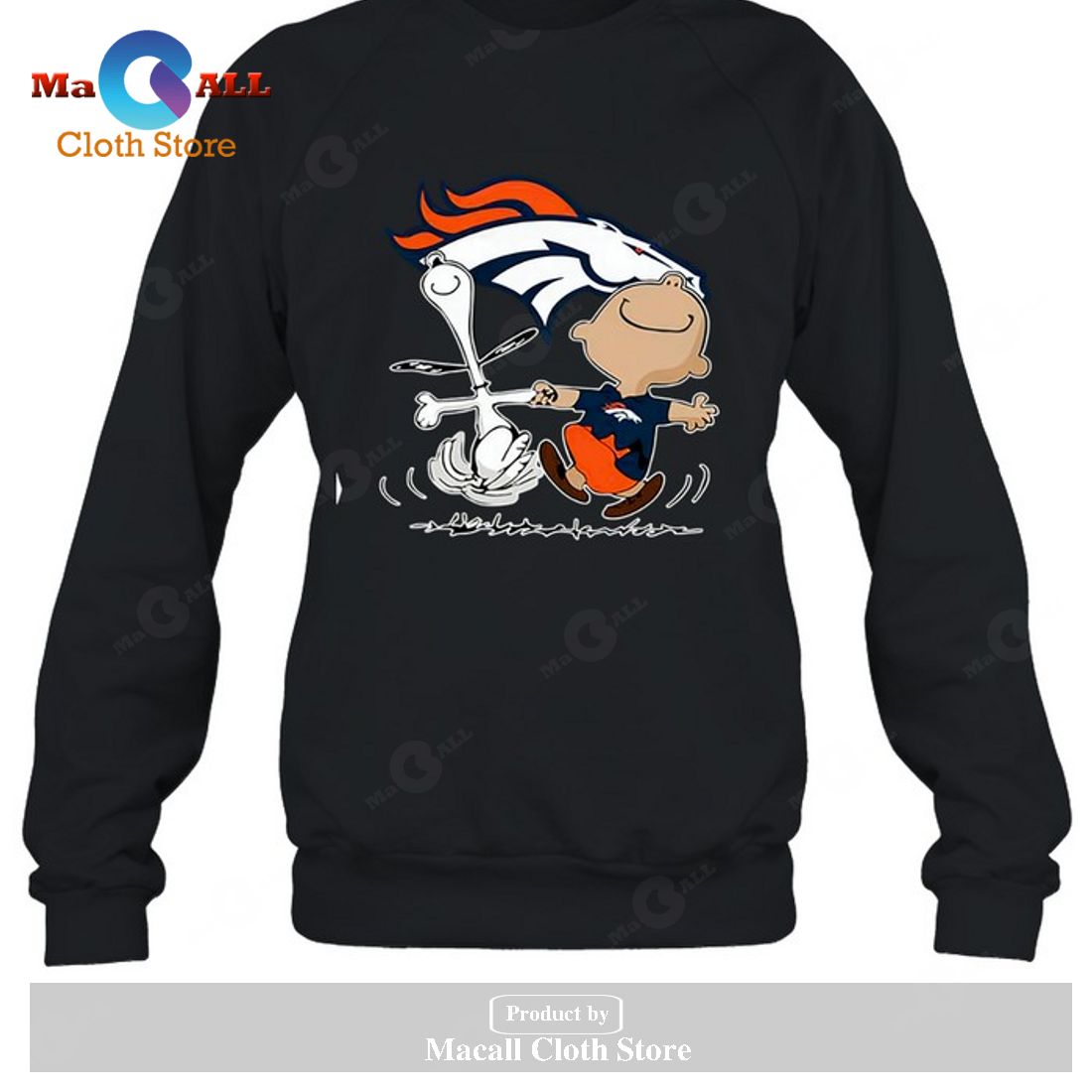 Denver Broncos Charlie Brown Snoopy Denver Broncos-Unisex T-Shirt Denver Broncos Charlie Brown Snoopy Denver Broncos-Unisex T-Shirt