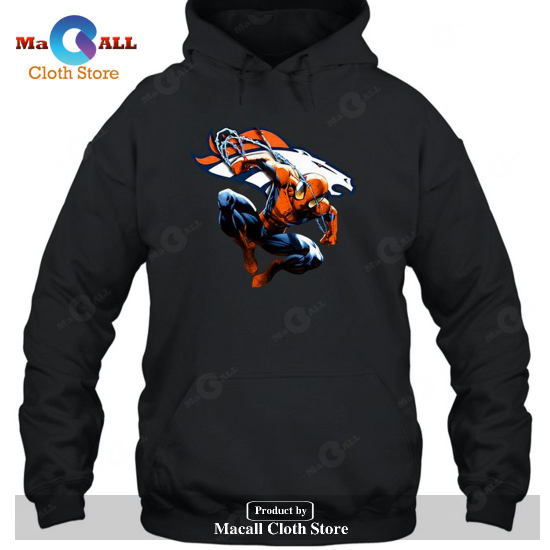 Denver Broncos Spiderman Denver Broncos-Unisex T-Shirt Denver Broncos Spiderman Denver Broncos-Unisex T-Shirt