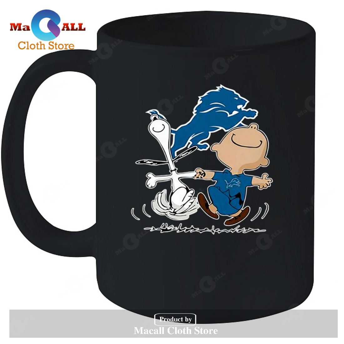 Detroit Lions Charlie Brown Snoopy Detroit Lions-Unisex T-Shirt Detroit Lions Charlie Brown Snoopy Detroit Lions-Unisex T-Shirt