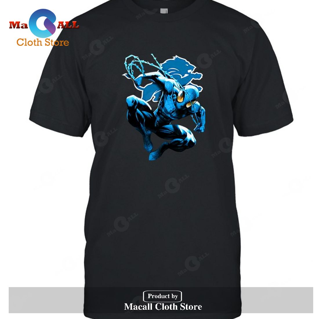 Detroit Lions Spiderman Detroit Lions Tank-Unisex T-Shirt Detroit Lions Spiderman Detroit Lions Tank-Unisex T-Shirt