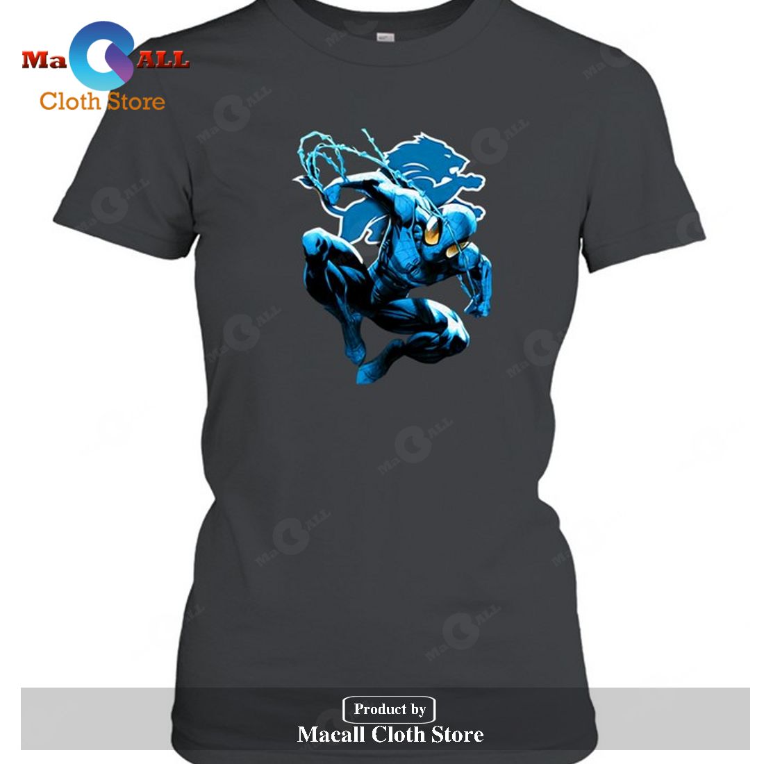 Detroit Lions Spiderman Detroit Lions Tank-Unisex T-Shirt Detroit Lions Spiderman Detroit Lions Tank-Unisex T-Shirt
