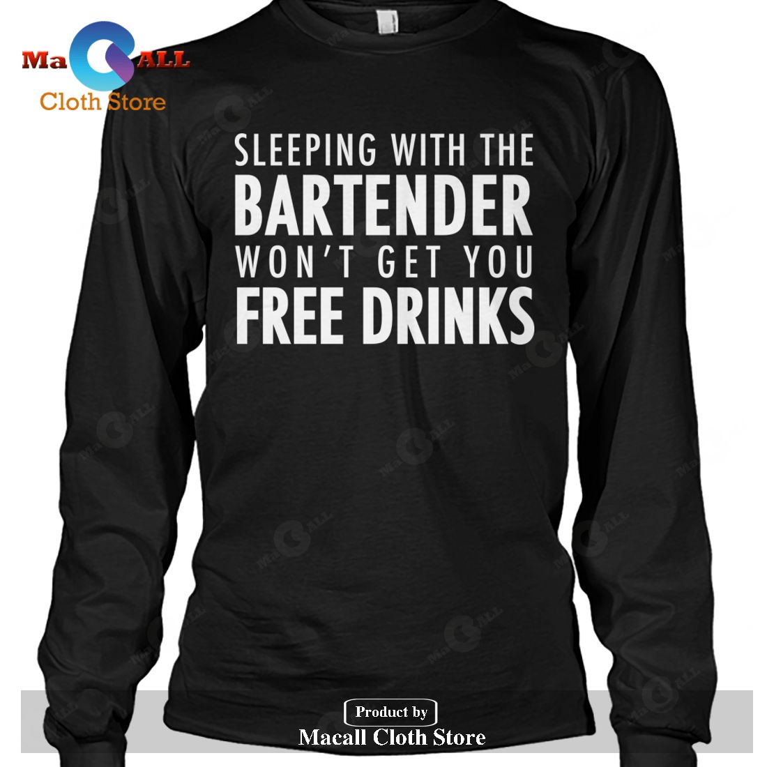 Sleeping With The Bartender-Unisex T-Shirt Sleeping With The Bartender-Unisex T-Shirt