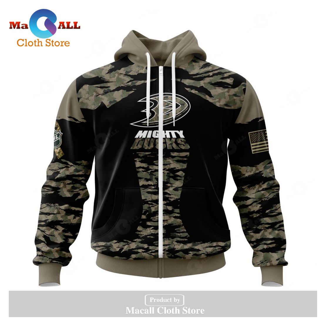 Personalized NHL Anaheim Ducks - Honors Veterans And Military Members Kits V5 Hoodie Sweatshirt 3D Personalized NHL Anaheim Ducks - Honors Veterans And Military Members Kits V5 Hoodie Sweatshirt 3D