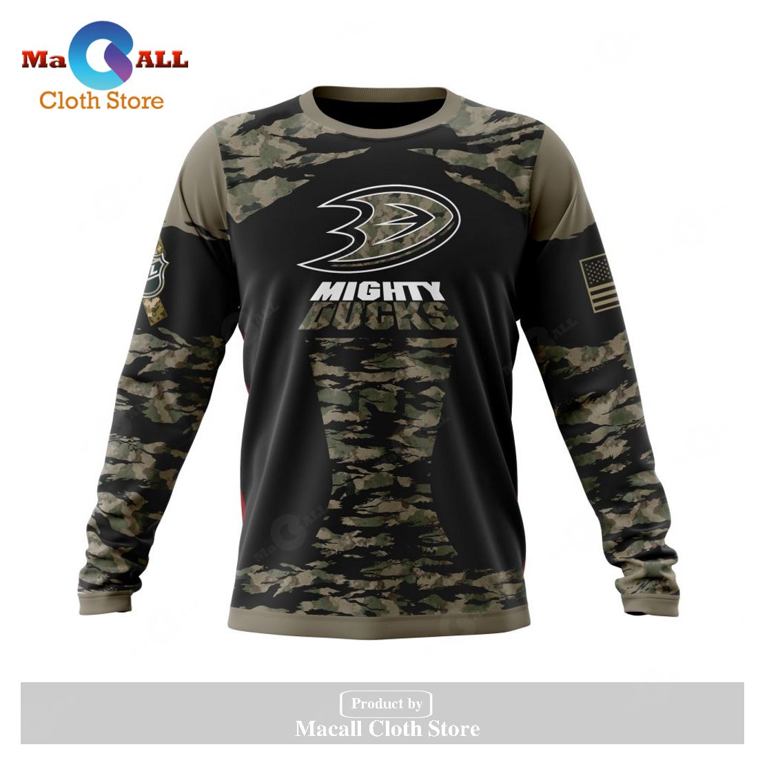 Personalized NHL Anaheim Ducks - Honors Veterans And Military Members Kits V5 Hoodie Sweatshirt 3D Personalized NHL Anaheim Ducks - Honors Veterans And Military Members Kits V5 Hoodie Sweatshirt 3D