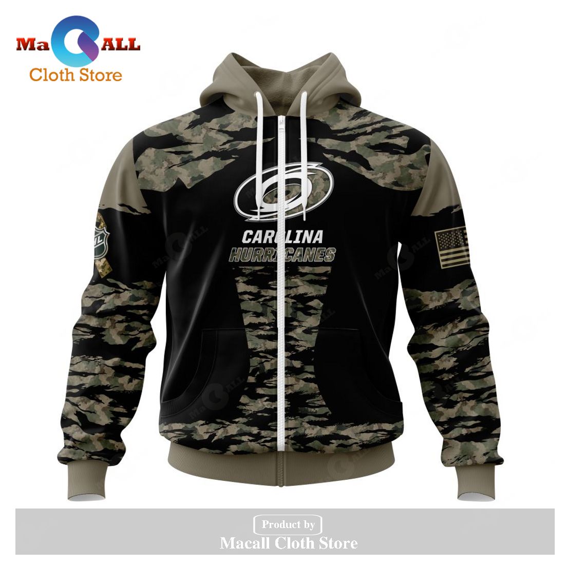 Personalized NHL Carolina Hurricanes - Honors Veterans And Military Members Kits V5 Hoodie Sweatshirt 3D Personalized NHL Carolina Hurricanes - Honors Veterans And Military Members Kits V5 Hoodie Sweatshirt 3D