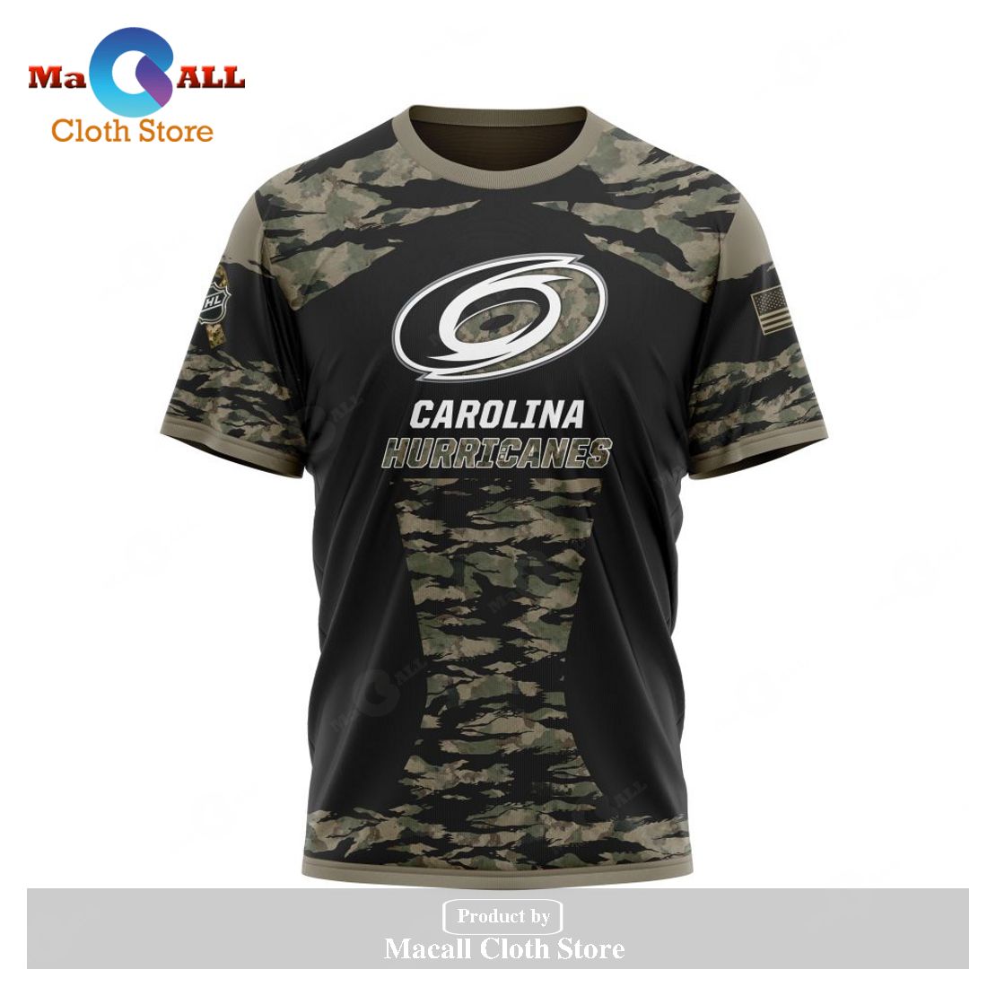 Personalized NHL Carolina Hurricanes - Honors Veterans And Military Members Kits V5 Hoodie Sweatshirt 3D Personalized NHL Carolina Hurricanes - Honors Veterans And Military Members Kits V5 Hoodie Sweatshirt 3D