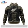 Personalized NHL Detroit Red Wings Special Design Celebrate Black History Month Hoodie Sweatshirt 3D