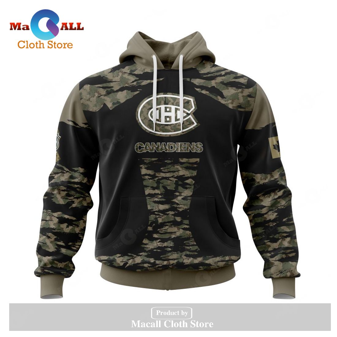 Personalized NHL Montreal Canadiens - Honors Veterans And Military ...