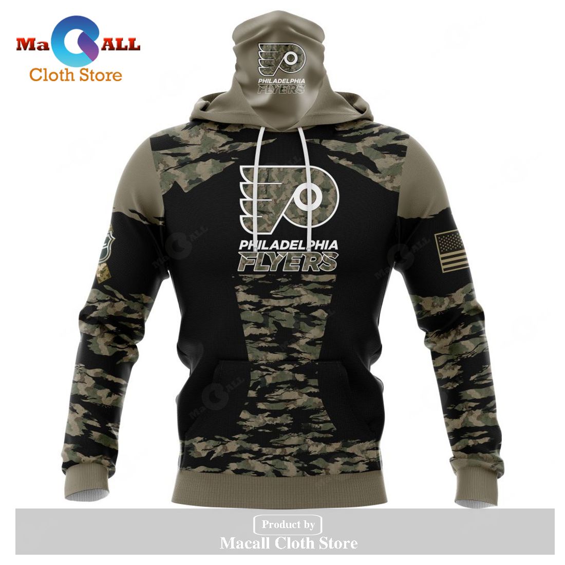 Personalized NHL Philadelphia Flyers - Honors Veterans And Military Members Kits V5 Hoodie Sweatshirt 3D Personalized NHL Philadelphia Flyers - Honors Veterans And Military Members Kits V5 Hoodie Sweatshirt 3D