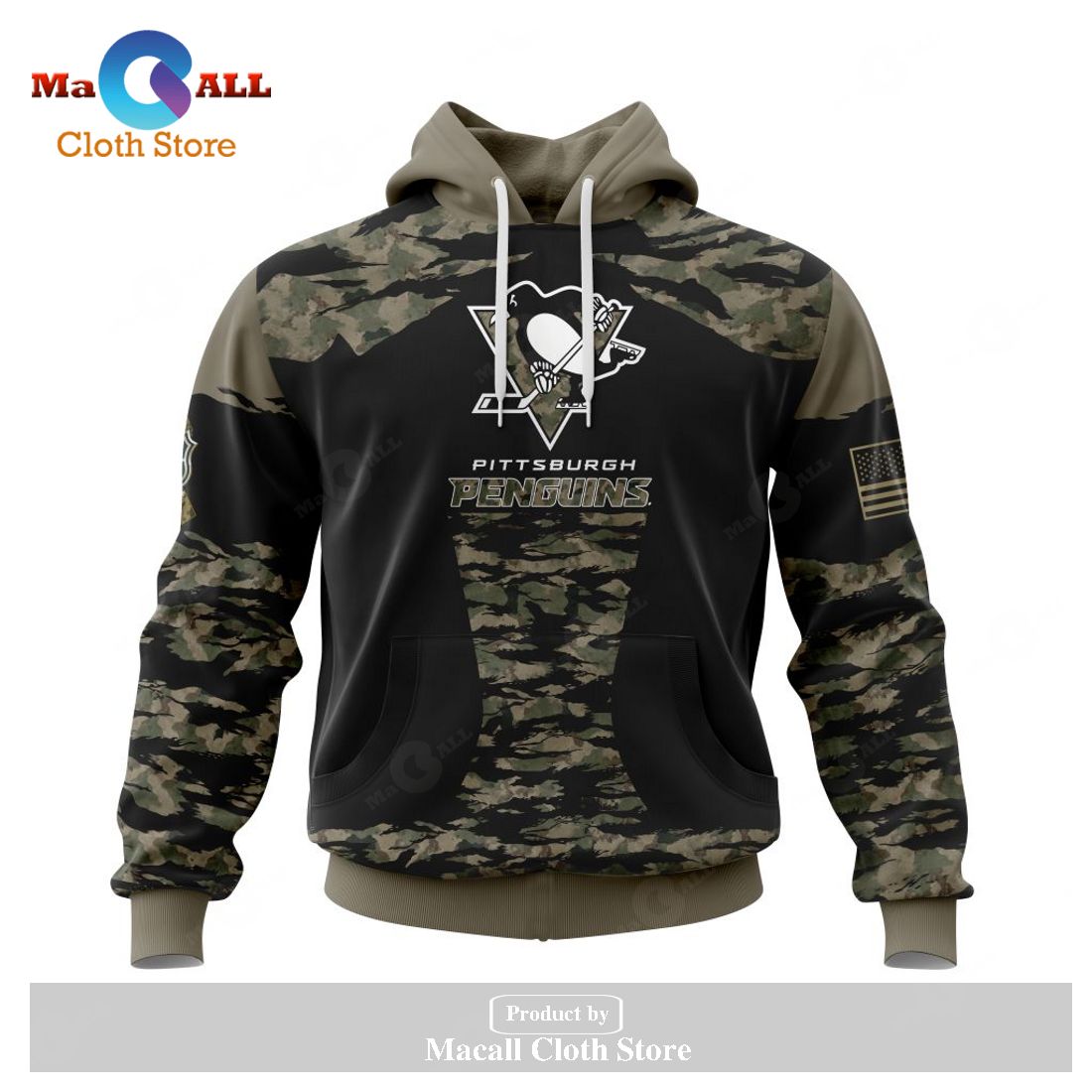Personalized NHL Pittsburgh Penguins - Honors Veterans And Military Members Kits V5 Hoodie Sweatshirt 3D Personalized NHL Pittsburgh Penguins - Honors Veterans And Military Members Kits V5 Hoodie Sweatshirt 3D