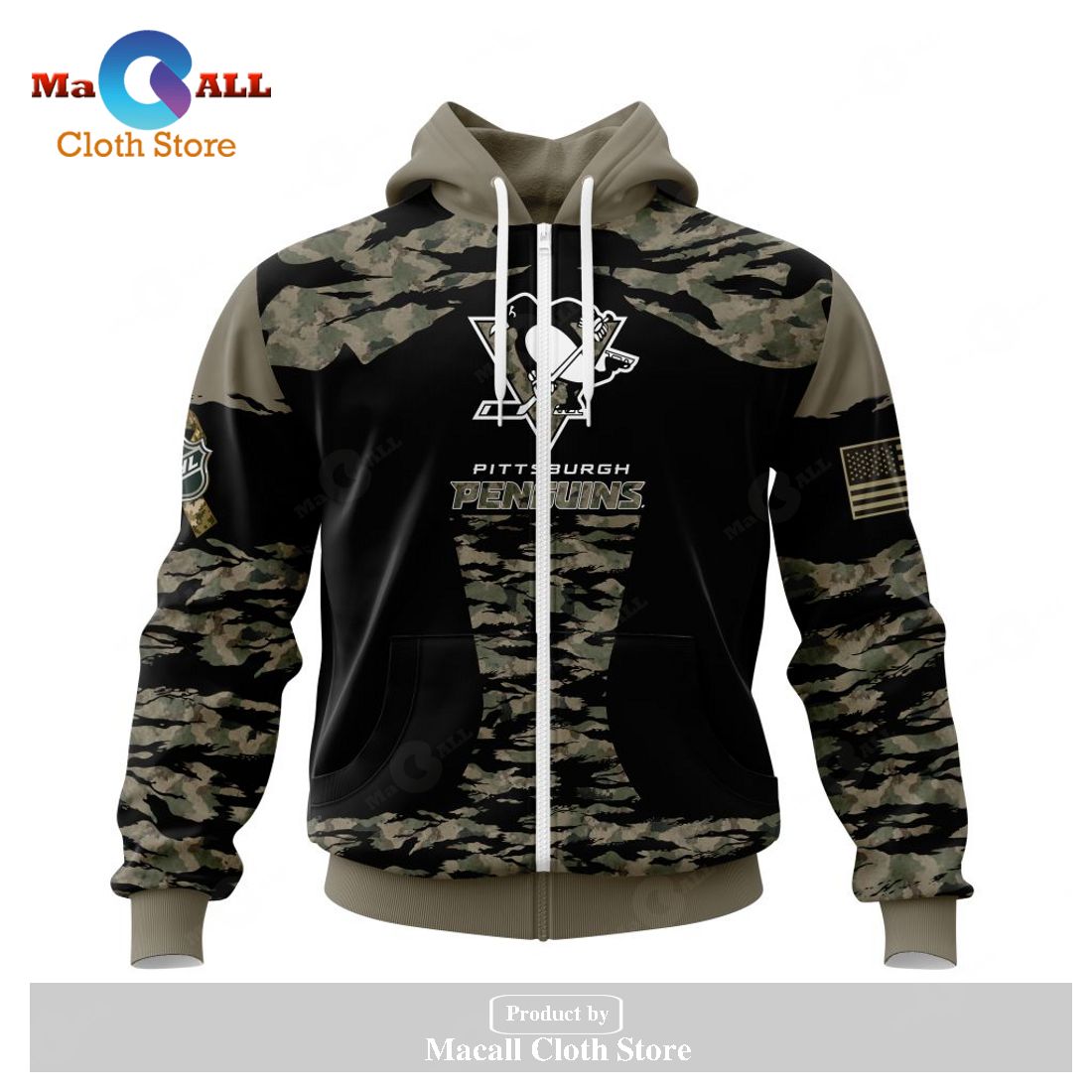 Personalized NHL Pittsburgh Penguins - Honors Veterans And Military Members Kits V5 Hoodie Sweatshirt 3D Personalized NHL Pittsburgh Penguins - Honors Veterans And Military Members Kits V5 Hoodie Sweatshirt 3D