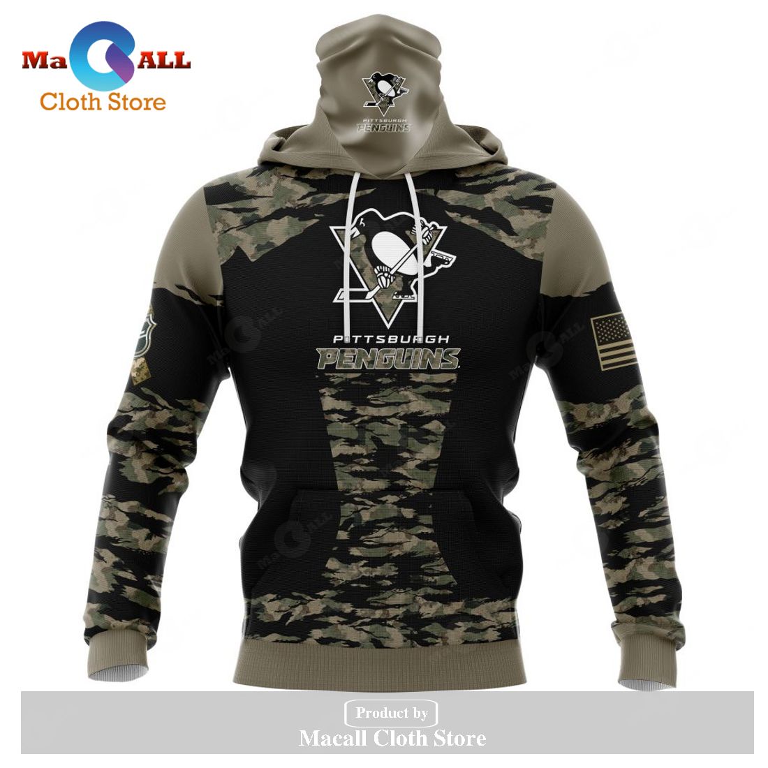 Personalized NHL Pittsburgh Penguins - Honors Veterans And Military Members Kits V5 Hoodie Sweatshirt 3D Personalized NHL Pittsburgh Penguins - Honors Veterans And Military Members Kits V5 Hoodie Sweatshirt 3D
