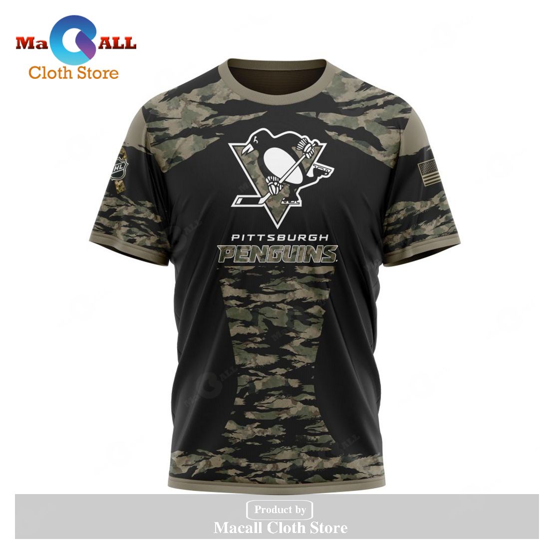 Personalized NHL Pittsburgh Penguins - Honors Veterans And Military Members Kits V5 Hoodie Sweatshirt 3D Personalized NHL Pittsburgh Penguins - Honors Veterans And Military Members Kits V5 Hoodie Sweatshirt 3D