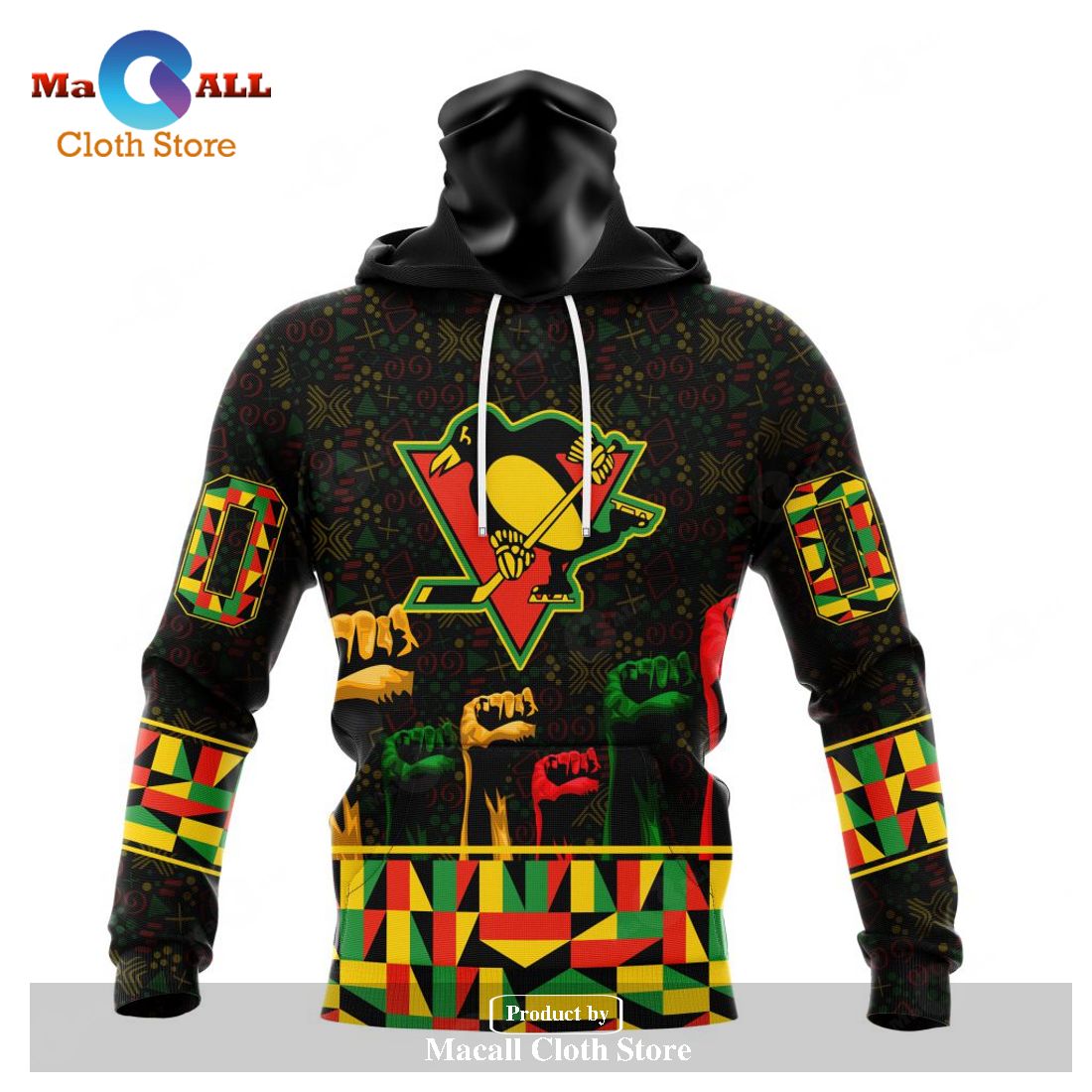 Personalized NHL Pittsburgh Penguins Special Design Celebrate Black History Month Hoodie Sweatshirt 3D Personalized NHL Pittsburgh Penguins Special Design Celebrate Black History Month Hoodie Sweatshirt 3D