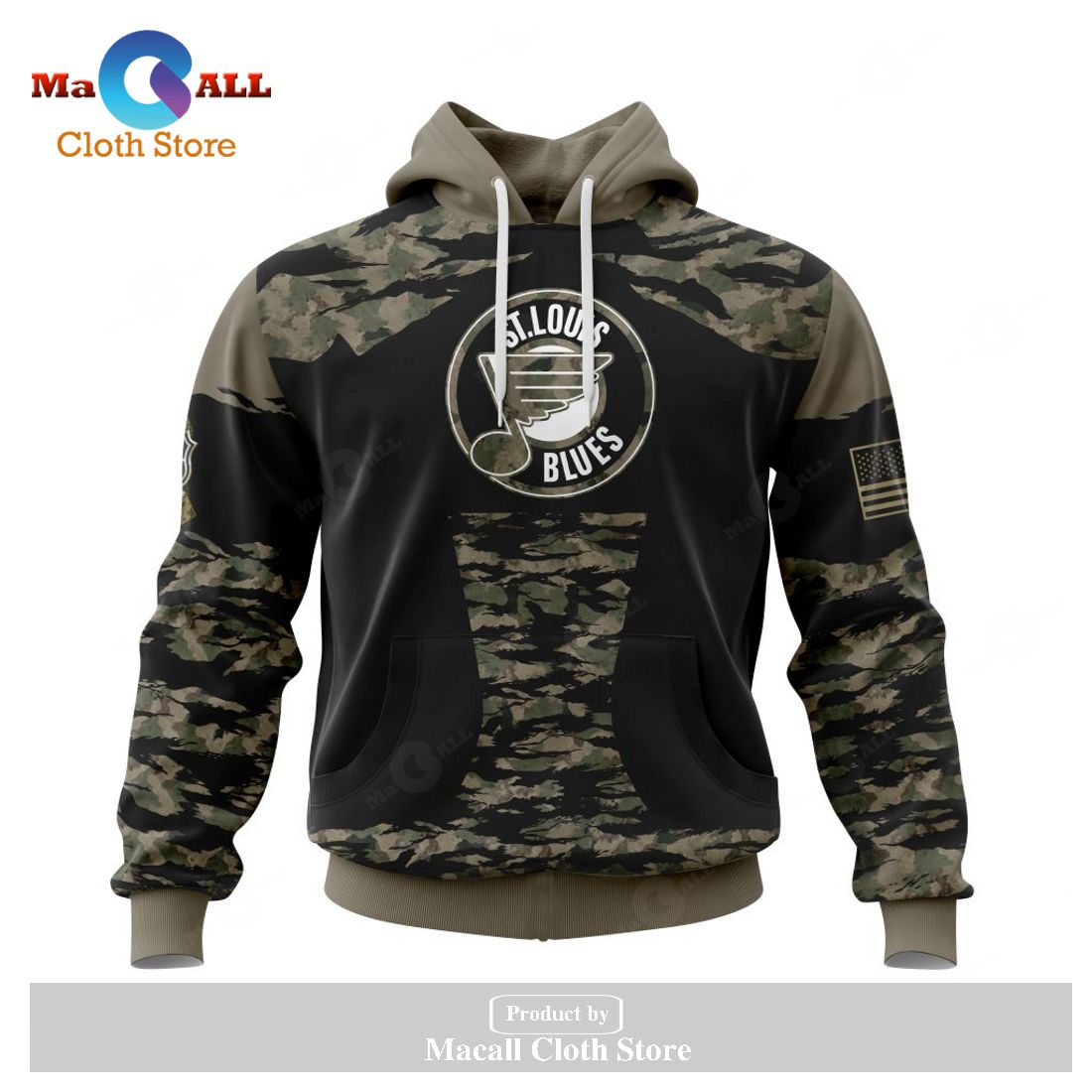 Personalized NHL St. Louis Blues - Honors Veterans And Military Members Kits V5 Hoodie Sweatshirt 3D Personalized NHL St. Louis Blues - Honors Veterans And Military Members Kits V5 Hoodie Sweatshirt 3D