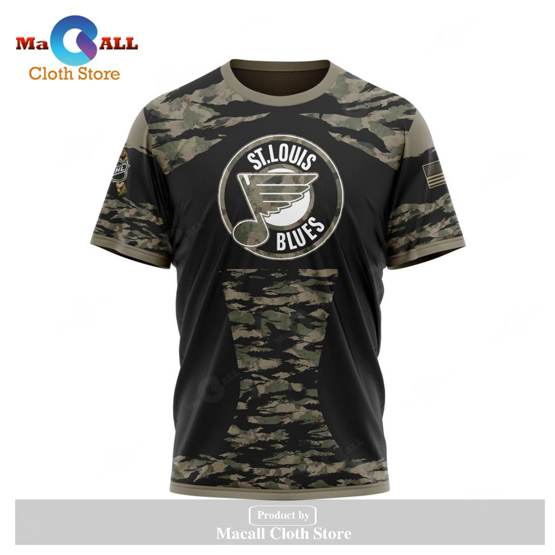 Personalized NHL St. Louis Blues - Honors Veterans And Military Members Kits V5 Hoodie Sweatshirt 3D Personalized NHL St. Louis Blues - Honors Veterans And Military Members Kits V5 Hoodie Sweatshirt 3D