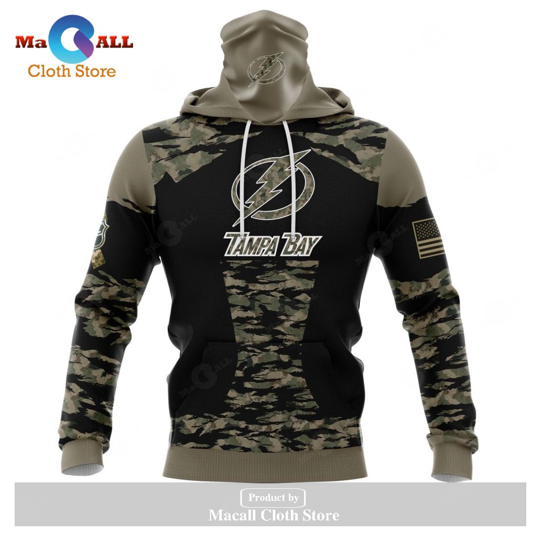Personalized NHL Tampa Bay Lightning - Honors Veterans And Military Members Kits V5 Hoodie Sweatshirt 3D Personalized NHL Tampa Bay Lightning - Honors Veterans And Military Members Kits V5 Hoodie Sweatshirt 3D